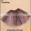 latest fashion pettiskirts children tulle fabric skirts kids tutu skirt professional ballet tutu