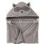 China supplier applique cotton terry swaddle baby blanket organic knitted baby blanket