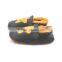 Guangzhou Wholesale Star Soft Sheep Leather Newborn Baby Shoes