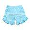 2017 New Summer Kids Children Toddler Cotton Girls Wholesale Cheap Soild Striped Icing Ruffle Shorts