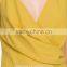 Slim fit sleeveless wrap front summer dress for woman dress 2016