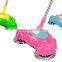 360 degree Rotation Swirl Dustpan Broom Hand Propelled Floor Sweeper