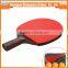 2017 chinese Sports goods supplier hot sales high quality table tennis racket for sporting