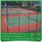 Durable strong 6m high basketball court fence safety clear chain link sport fence