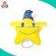 Stuffed Small Baby Plush Five Star Toy With Rattle