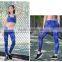 Womens Premium Ultra Soft Printed Active Workout Fitted Stretch Tights