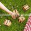 Hot outdoor team training big size custom giant wooden yard dice set