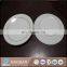 8 inches sublimation blank ceramic plate dinner dishes with gold rim
