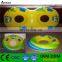 High quality thick 8 shaped double inflatable swim ring inflatable water ski ring for 2 people