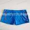 2015 blue sexy men swimwear swim trunk with logo