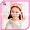 korean trend cartoon elastic cute cat ears handmade hair wrap girls hair accessories