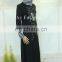 New Fashion Abaya Arriva lLatest Round Collar Plain Abaya Muslim Long Abaya Kaftan