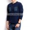 cheap price mens promotion t shirt fitted blank long sleeve t-shirts front pocket t-shirt
