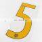 waterproof soccer heat transfer numbers for t-shirt