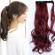 Smooth Bright Color 16 18 Indian 20 Inch Synthetic Hair Extensions Natural Wave 