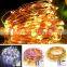 10m battery operated fairy led string lights waterproof battery box with 8 modes christmas decoration
