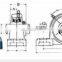 Japan UCP NSK ntn f209 bearing pillow block bearing