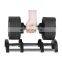 2020 New Arrival DZSZ Hot Selling good Quality and Fast Delivery Adjustable Dumbbell Set