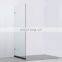 Rectangular shower cubicle toughened glass shower partitions