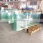 Clear toughened office glass walls prices