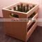 Custom Logo and Painted Beer Crate Wooden Bottle Shipping Crates