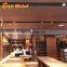 70%aluminum metal panel with 30%Solid wood of surface coating decor panels for wall cladding/internal decoration
