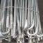 Pre-buried bolts for anticorrosion treatment of hot-dip galvanized steel bars