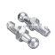 2pcs Universal Silver Boot Bonnet Gas Strut End Fitting 10mm M8 Ball Pin Joint Valve Spring