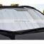 128*60cm Car Window Shield Sunshade Sun Visor UV Block Universal Shield Cover Foldable Silver