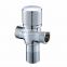 Sanitary Pneumatic Angle Seat Valve Brass Double Oper Ss304 Stainless Steel Kitchen Abs Handle Iron Brass Material Angel Valve