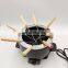 Small 1.3L 800W Aluminum Chocolate Fondue Cheese Pot With Wooden Forks