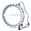 Customized Detachable Smart Hula Loop Hoop Adjustable Color Weighted Hula Hoops With Gravity Ball Fitness Equipment