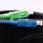 60meter SC/UPC-SC/APC 1core G.657A Self-supporting Steel Wire Outdoor FTTH Drop Cable Fiber Optic Patchcord