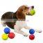 dog chew and play toy natural rubber material ball toy safe and durable