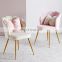 Sofas Nordic Single Velvet Wing Chair Luxury Upholstered Metal Modern Home Cheap Sectionals Furniture Sofa Living Room Set