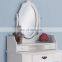 Dressing Table Makeup Vanity Table with Stool Set and Mirror