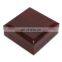 Factory wholesale custom portable wooden jewelry storage pendent necklace box