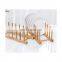 Hot Sale Set of 6 Bamboo Dish Drying Rack Plate  Stand Pot Lid Holder Dish Rack Drainer Drying Rack Kitchen