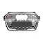 factory price RS1 front bumper grill For Audi A1 S1 8X facelift RS1 honeycomb grill 2016 2017 2018