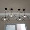 Bubble Hanging Glass Chandelier Lighting American Kitchen Dining Room Home Decor Pendant Lights