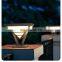 High Quality Outdoor Waterproof High Lumen Good Brightness Decoration Post Pillar Lamp Led Solar Garden Light