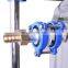 Pharmaceutical vacuum reaction double layer jactked glass reactor