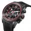 2018 latest luxury business silicon sports waterproof wrist watch for men