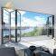 NFRC American Standard double glass aluminum foldable bi folding door