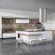 contemporary white hight gloss solid wood simple cabinets kitchen design waterproof kitchen cabinets unit