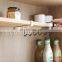Hot Sale Kitchen Iron Hanging Mug Cabinet Shelf Storage Rack Nail Free Coffee Tea Cup Holder Organizer With 6 Hooks