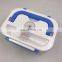110V/220V Tiffin Bento Food Warmer Electric Lunch Box with Spoon and Fork