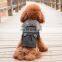2021 Amazon Hot Selling Cheap Price Dog Clothes for Winter Outfits