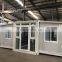 prefab modular folding foldable  container house easy installation hot sale from China 10ft 20 ft