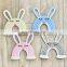 Hot Sale Bunny Rabbit Macrame Wall Hanging Rainbow Wall Decor, Boho Nursery Baby Room Decor Vietnam Supplier
